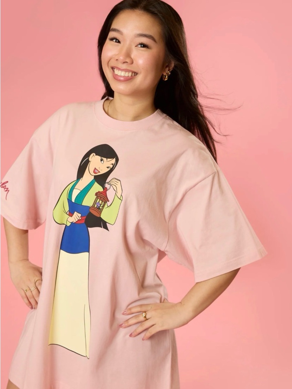 Cakeworthy x Disney Mulan tshirt dress